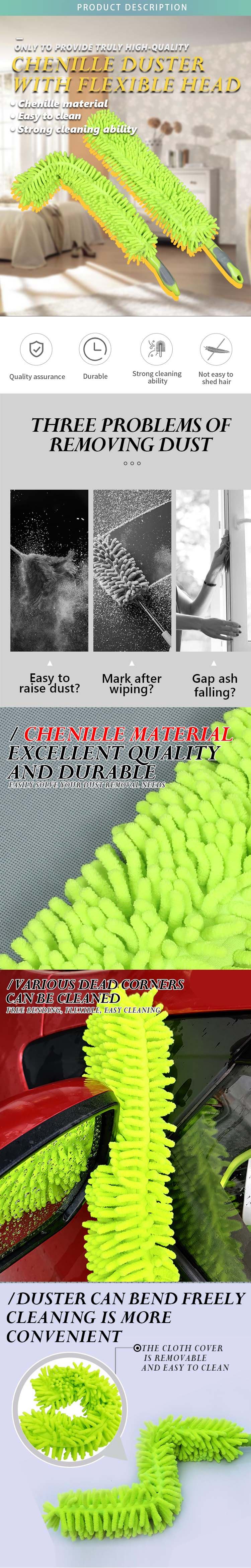 Soft-headed Chenille Duster