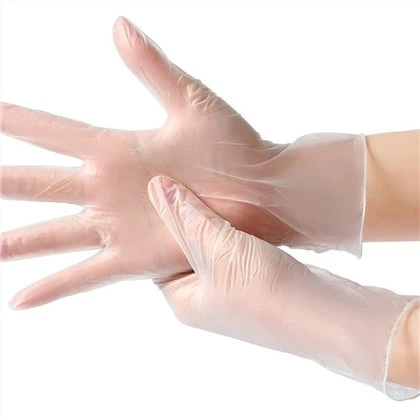 PVC engangshansker
